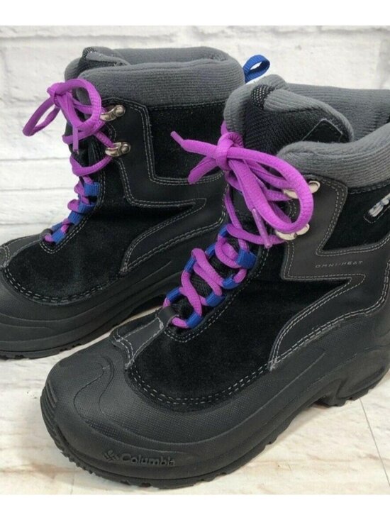 COLUMBIA Bugaboo Plus Omni-Heat Insulated Waterproof Snow Boots Youth 3 (y8) - Picture 1 of 11